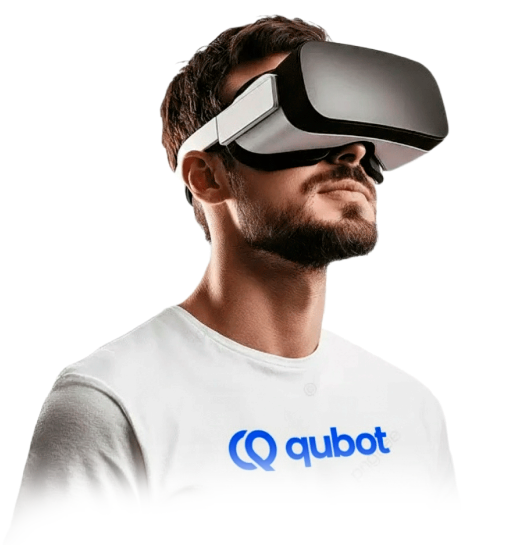 Управление Unitree R1 в VR-сценарии